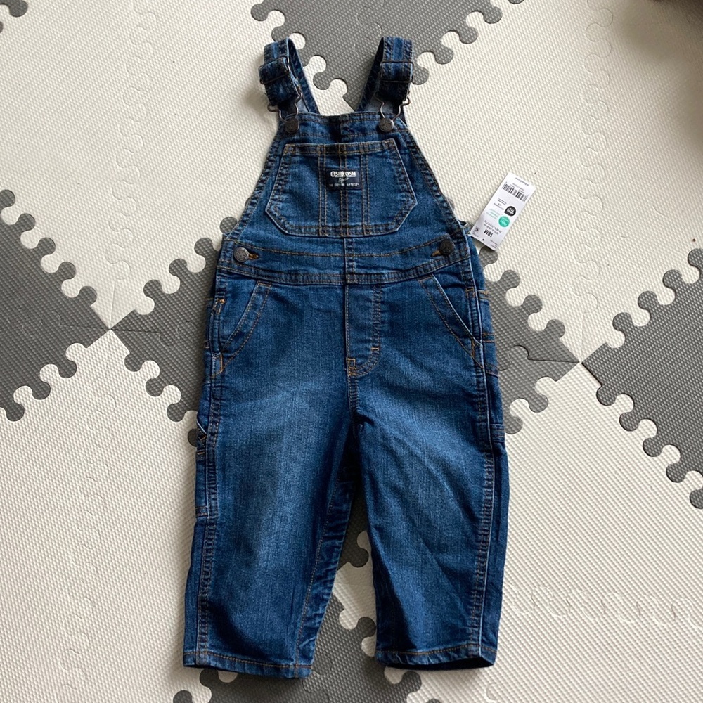 OshKosh B'gosh Classic Blue Kids Overalls